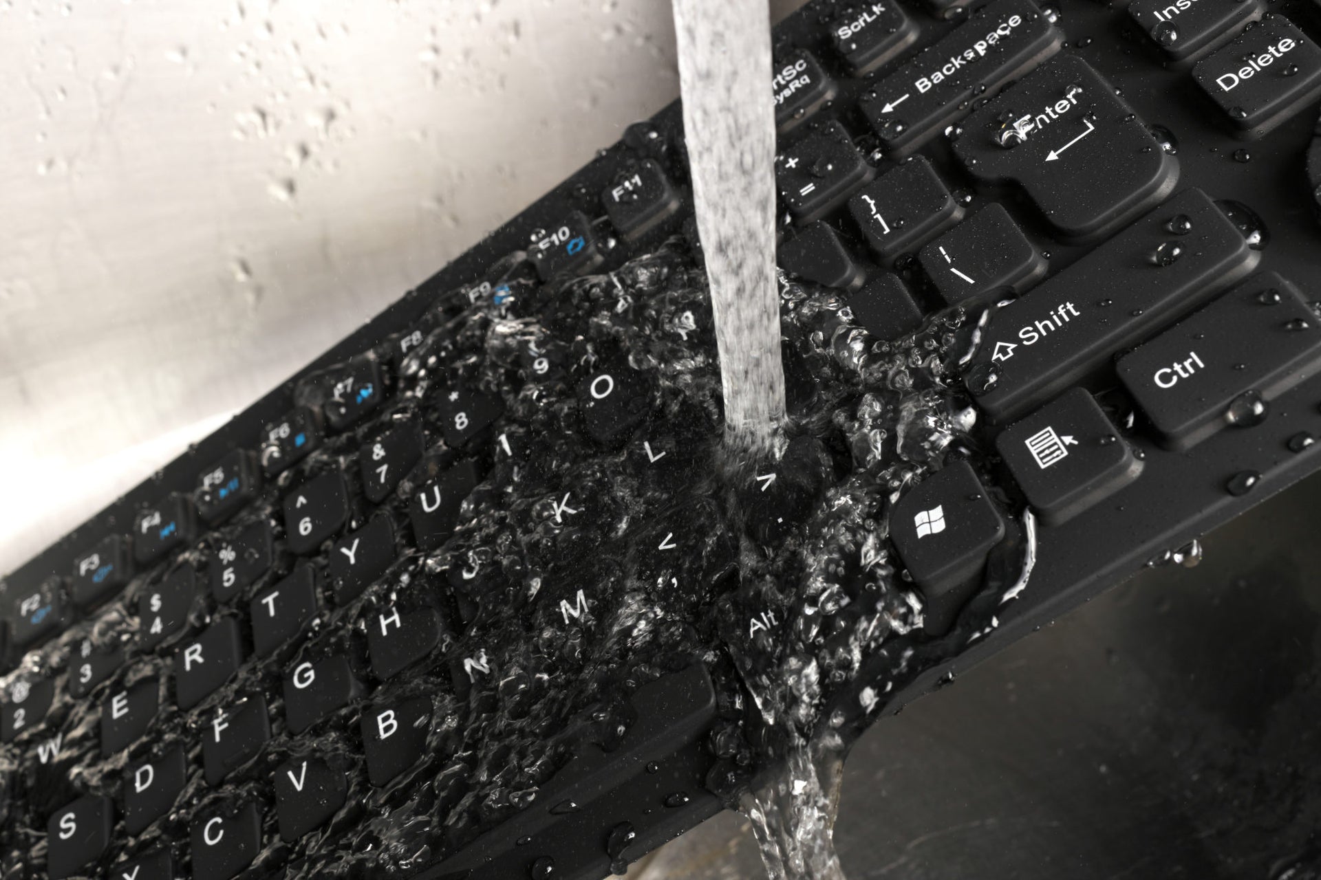 Load video: Learn about Kleen Keys washable keyboards and mice that can be easily disinfected.  Great for medical, residential and industrial use.  libraries, dental offices, labs and homes. Help prevent the spread of germs and viruses.