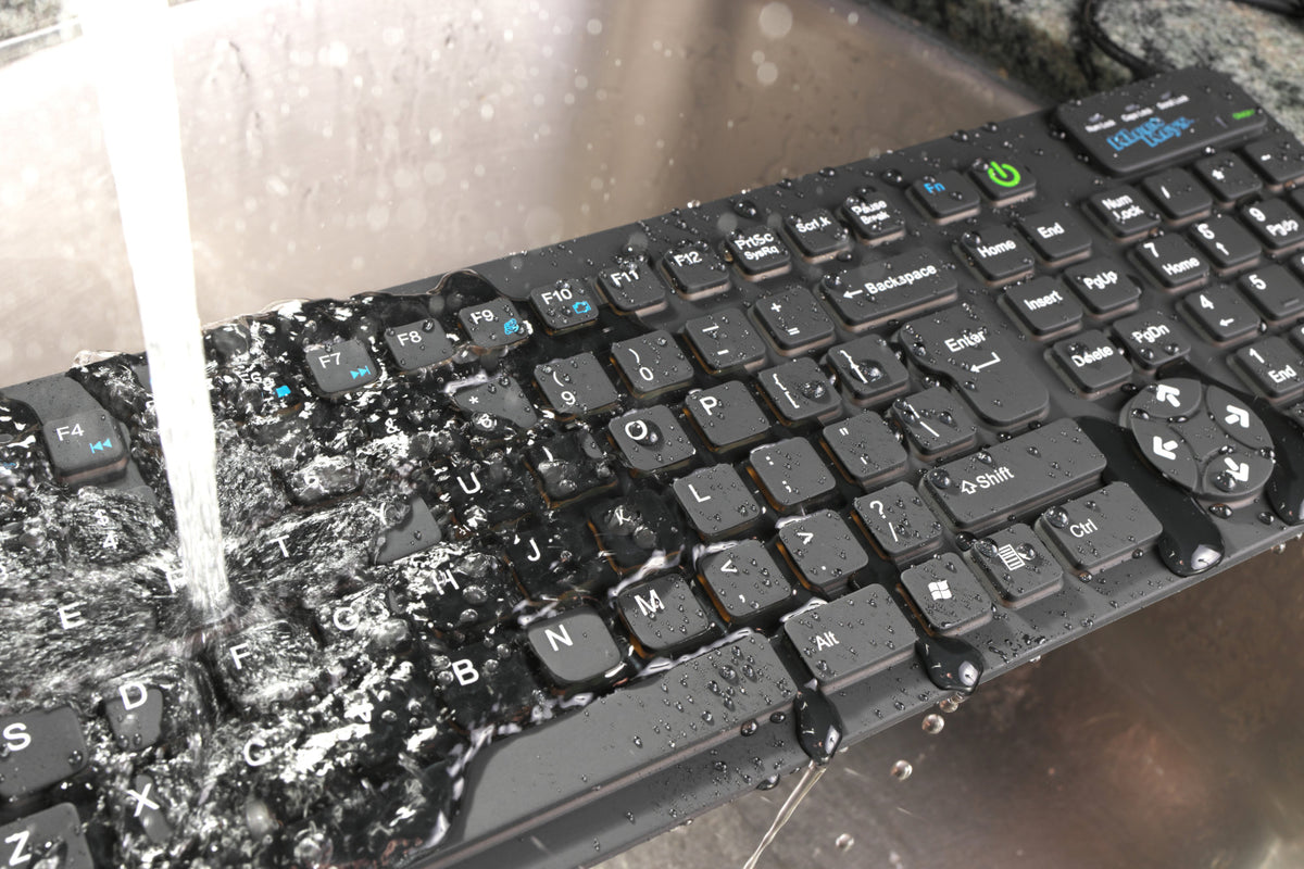 Computer Water Keyboard KleenKeys Waterproof Keyboards and Mice